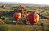 Balloon Over Bagan